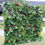 3D Artificial Green Plant Wall Backdrop for Wedding Garden & Party Decoration