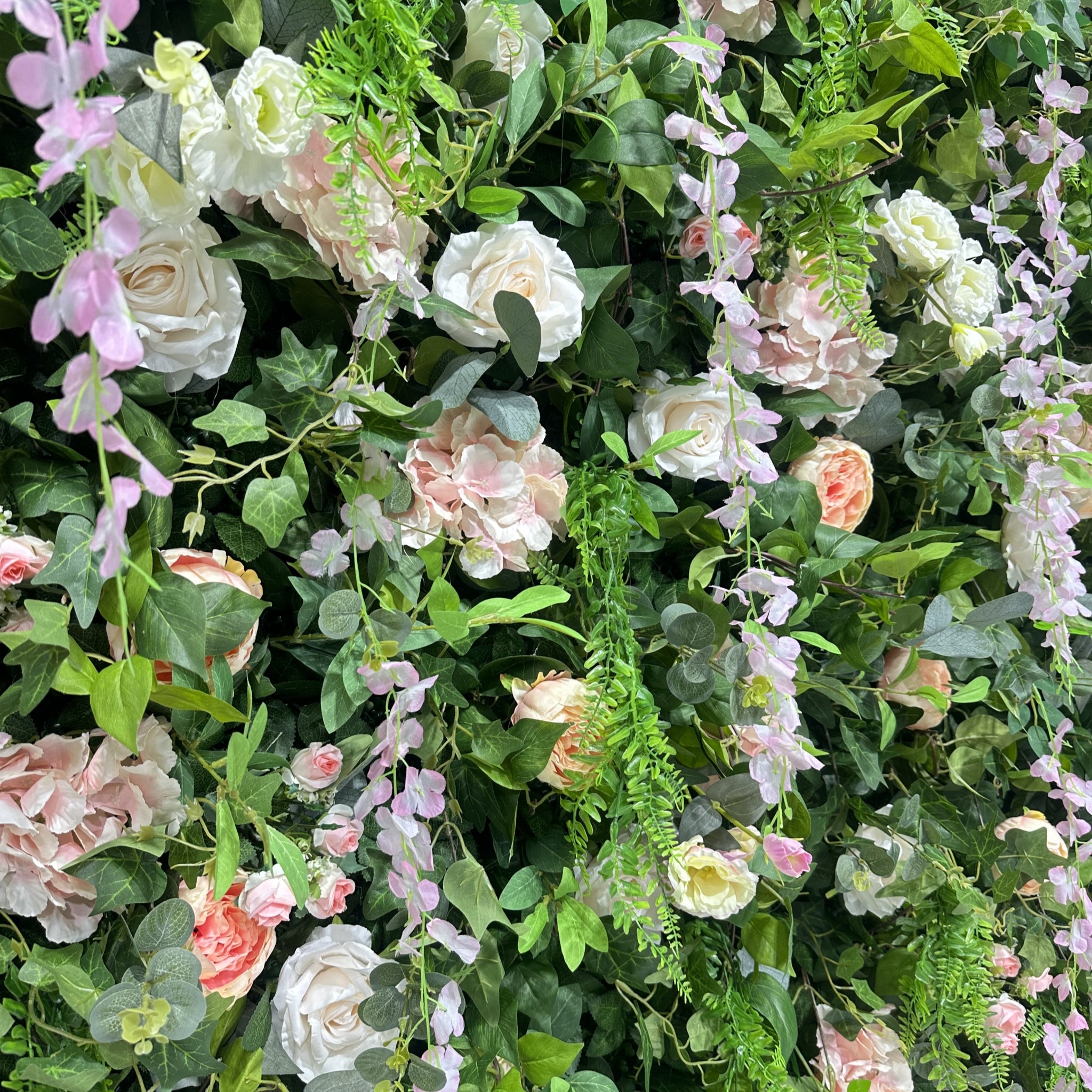 3D Pink Rose Green Leaf Rolling Up Curtain Flower Wall for Wedding & Party Decoration