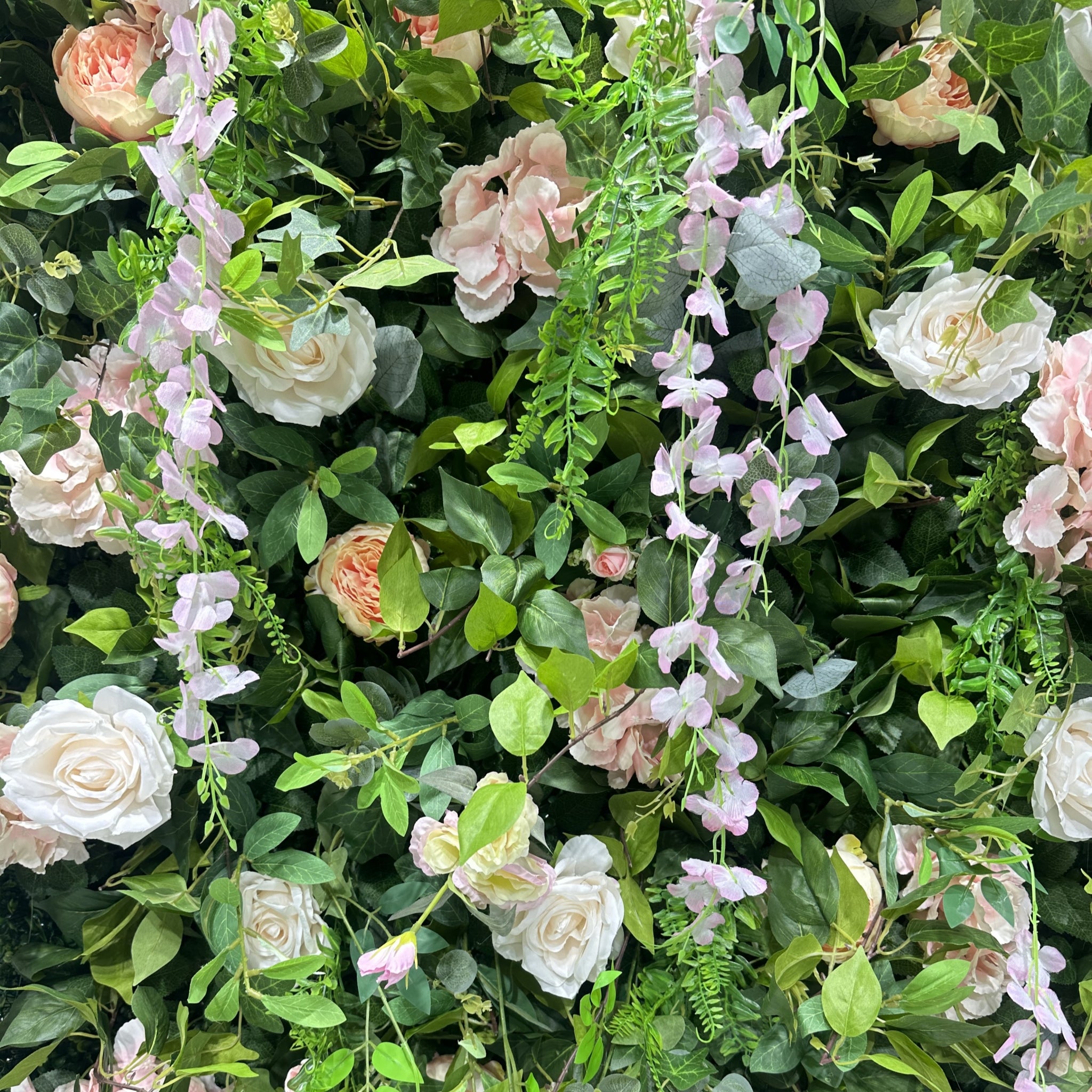 3D Pink Rose Green Leaf Rolling Up Curtain Flower Wall for Wedding & Party Decoration