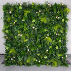 3D Tropical Green Greenery Wall Backdrop