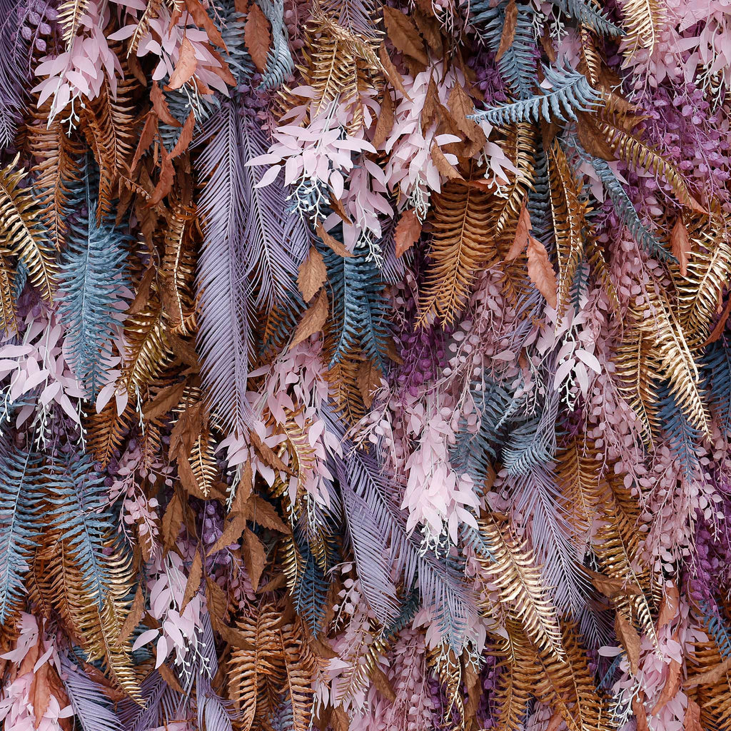 5D Colorful Pampas Grass Flower Wall Backdrop for Wedding & Party Decoration