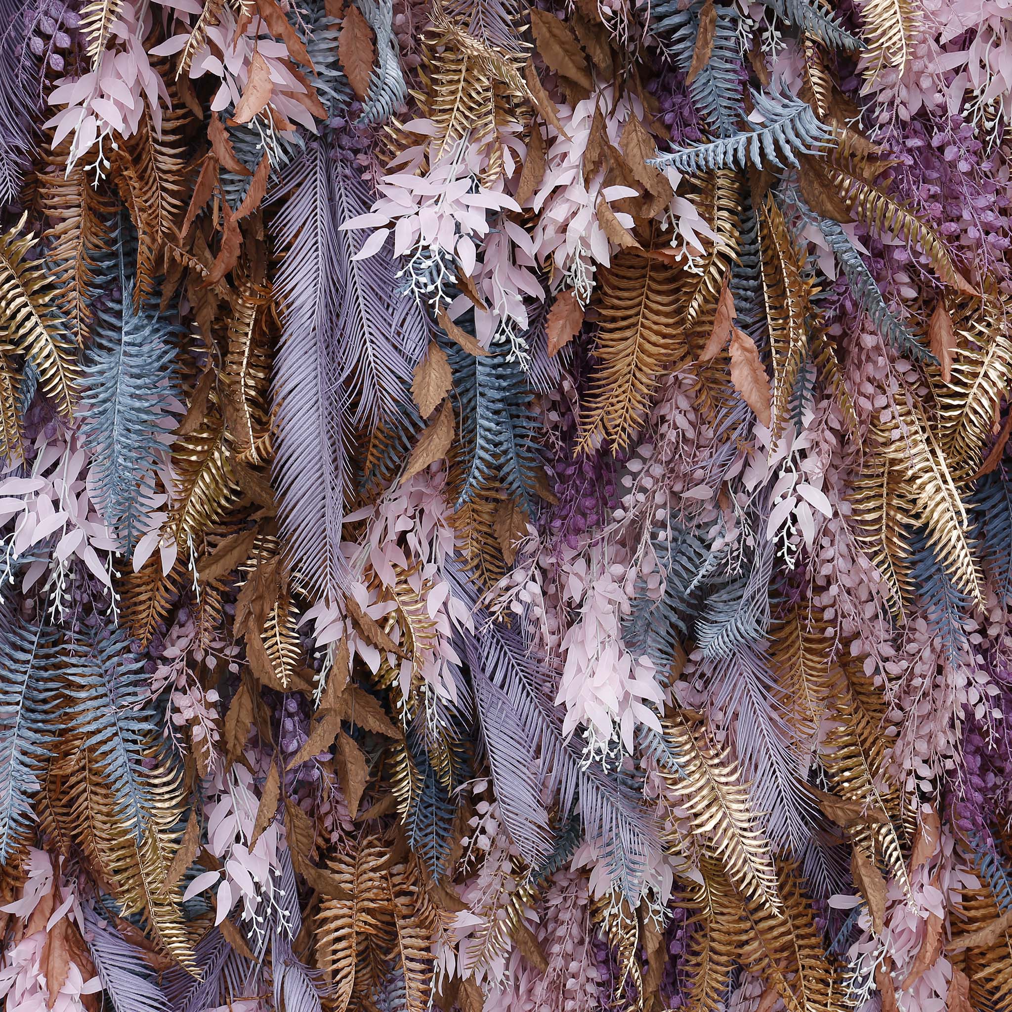 5D Colorful Pampas Grass Flower Wall Backdrop for Wedding & Party Decoration