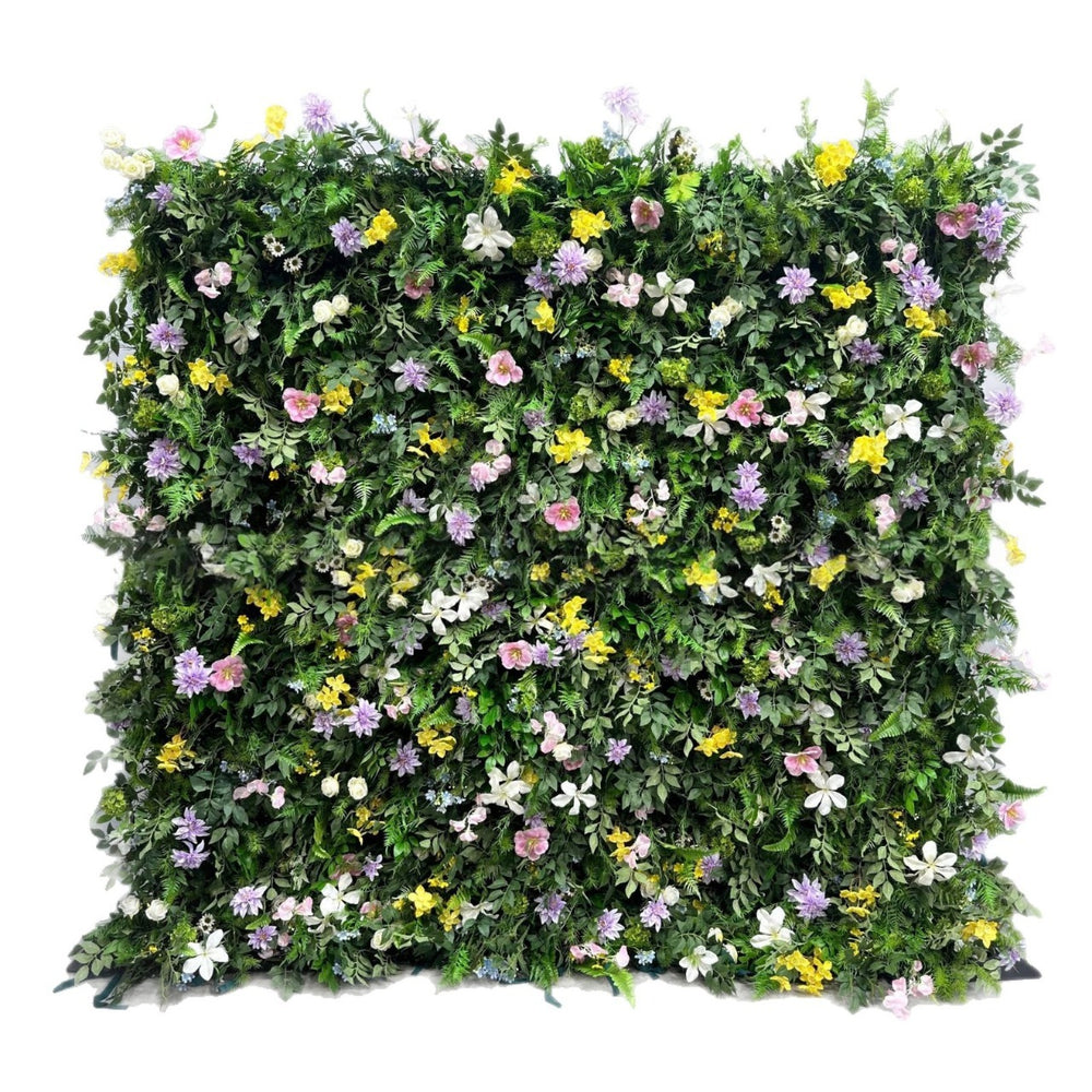 5D Garden Style Greenery Artificial Flower Wall Backdrop for Wedding & Party Decor