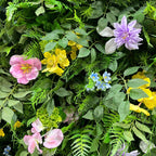 5D Garden Style Greenery Artificial Flower Wall Backdrop for Wedding & Party Decor