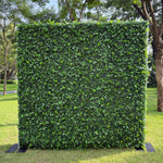 3D Artificial Grass Wall Backdrop 8x8FT | Realistic Greenery Wall for Weddings & Events