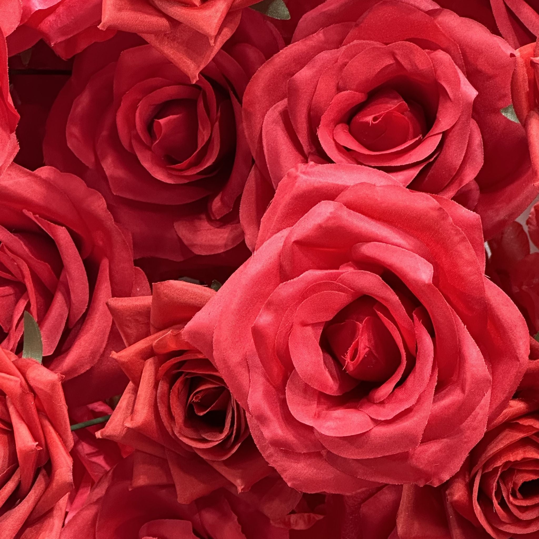 8x8ft Heart Shaped Red Rose Flower Arch for Proposal Wedding Decor