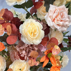 AtlasFlowersWall Artificial Floral Horn Arch Backdrop for Wedding Ceremony, Proposal & Event Decoration