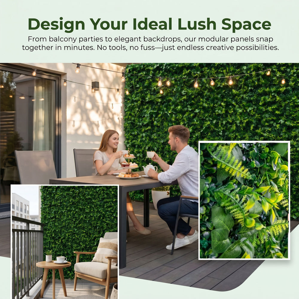 \Artificial Grass Wall Backdrop for Party Event Decor