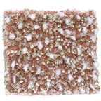 Atlasflowerswall 5D Frost Feather Fabric Floral Wall Background Wall for Online Photos and Wedding Decoration