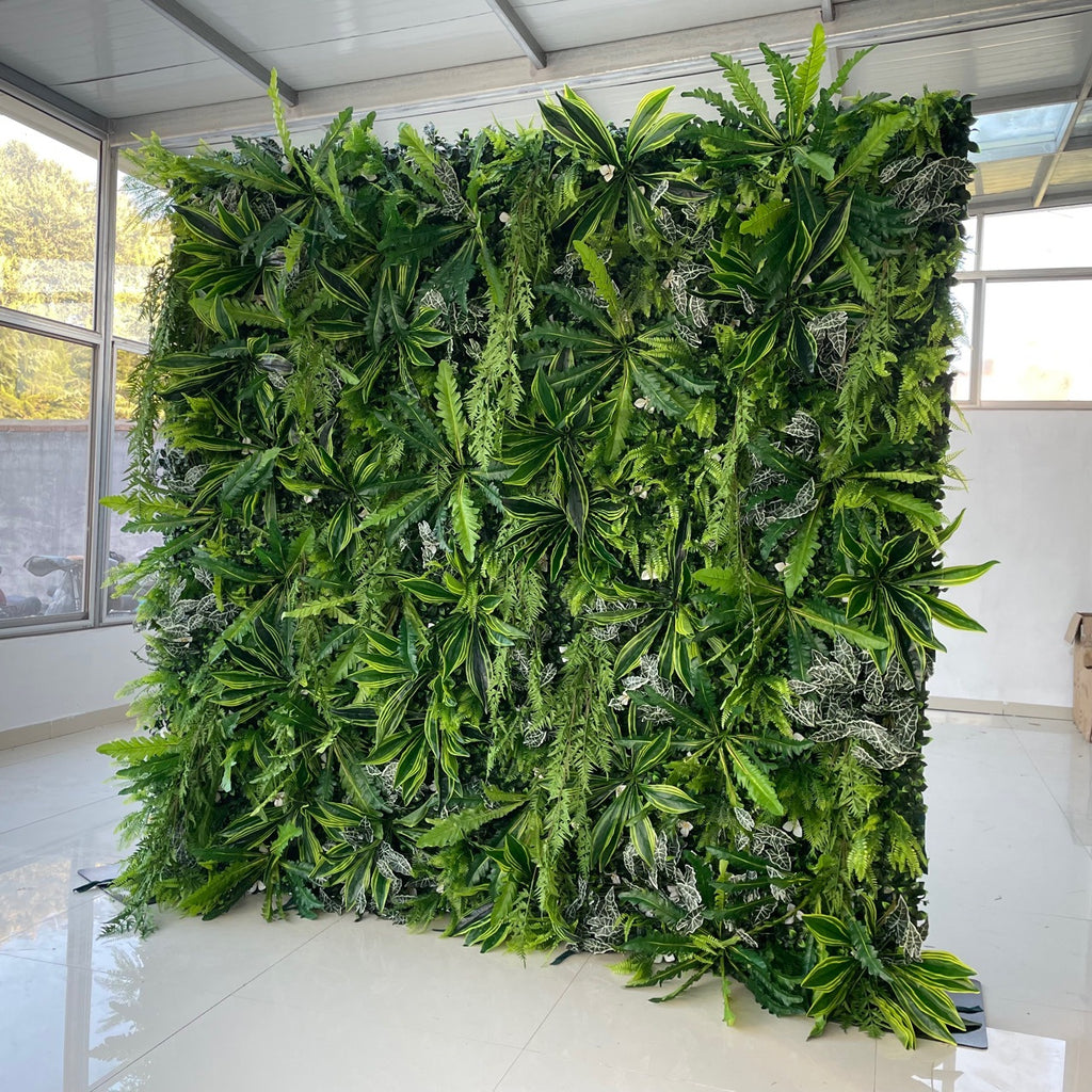 5D Greenery Grass Wall Panel for Outdoor Party Event Decoration