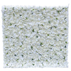 Atlasflowerswall 5D White Rose Flower Wall Backdrop for Photo Booth and Event Decor