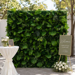 Atlasflowerswall 8x8ft Tropical Green Wall for Events