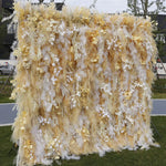 Atlasflowerswall 8x8FT Luxury Pampas Grass Wall Backdrop