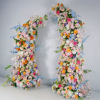 Atlasflowerswall Colorful Artificial Flower Arch 