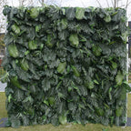 Atlasflowerswall Luxury Tropical Greenery Artificial Plant Wall Backdrop for Event & Photo Booth Decor
