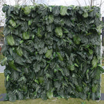 Atlasflowerswall Luxury Tropical Greenery Artificial Plant Wall Backdrop for Event & Photo Booth Decor