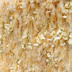 5D Beige Feather Pampas Grass Flower Wall Backdrop for Party Event Decor