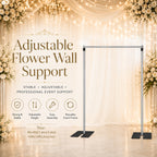 Flower Wall Stand Adjustable Frames Sturdy for Wedding Party Events