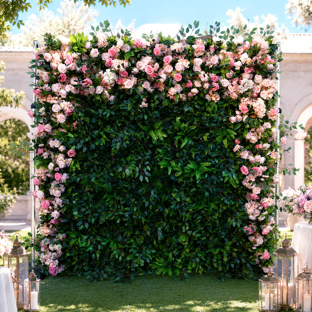 Forest Greenery Artificial Flower Wall
