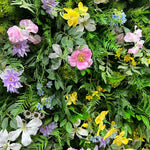 5D Garden Style Greenery Artificial Flower Wall Backdrop for Wedding & Party Decor