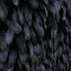 Luxury Black Ostrich Feather Wall Backdrop Roll Up Cloth for Wedding Party Decor