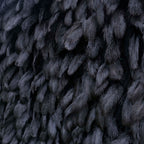 Luxury Black Ostrich Feather Wall Backdrop Roll Up Cloth for Wedding Party Decor