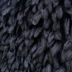 Luxury Black Ostrich Feather Wall Backdrop Roll Up Cloth for Wedding Party Decor