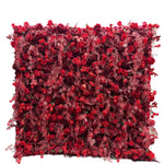 Atlasflowerswall Luxury Red Rose Hanging Artificial Flower Wall Backdrop for Wedding & Event Decor