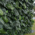 Atlasflowerswall Luxury Tropical Greenery Artificial Plant Wall Backdrop for Event & Photo Booth Decor