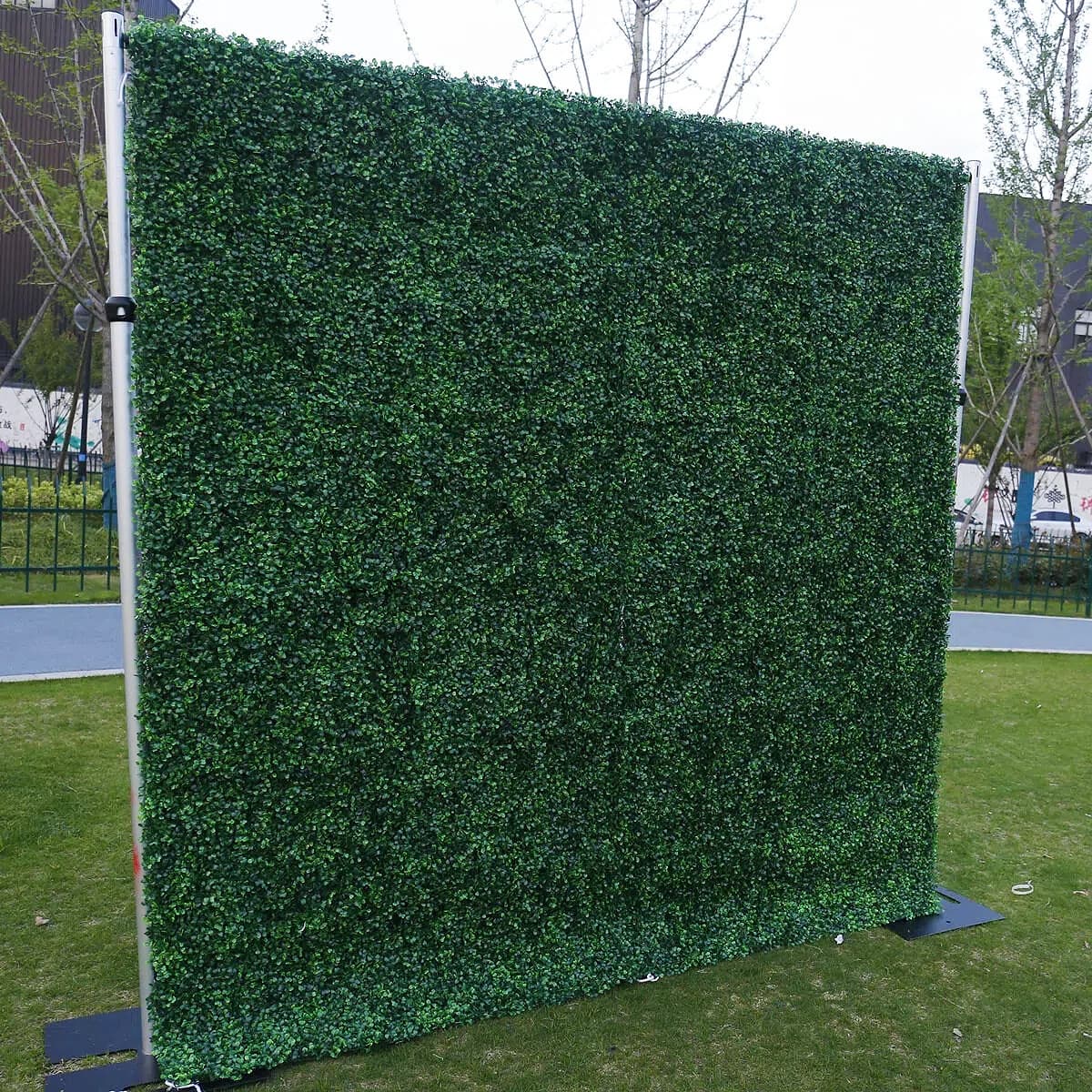 2D Milan Grass Wall Backdrop for Event Party Decor