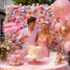 Colorful Mixed Rose Flower Wall Backdrop for Event Party Decoration
