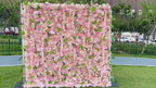 5D Pink Rose Flower Wall Backdrop